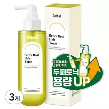 Dalif Chlorella Better Root Hair Tonic, 150ml, 3 pieces