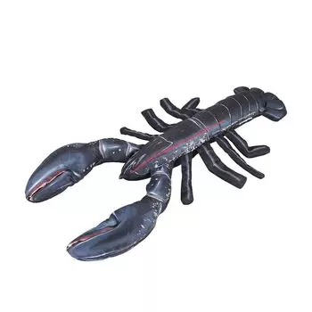 Dalton Fishes European Lobster 45 Fish Cushion для повседневной жизни Большая обнимающая подушка Marine Life Nordic gammarus FISHES Общая длина 45 см
