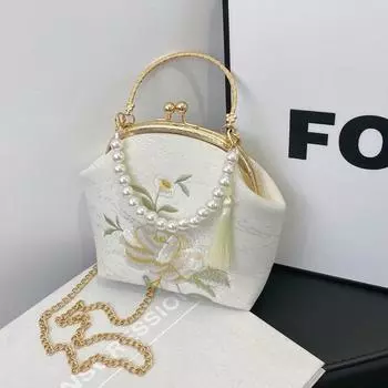 Дама с элегантным темпераментом, сумка через плечо для женщин, новый бренд, сумка в китайском стиле, роскошный дизайн, женские сумки-мессенджеры