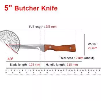 Дамасский нож для разделки мяса, нож для нарезки рыбы, топор для мяса, кухонные ножи для барбекю, кованая вручную деревянная ручка, поварской нож