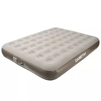 Dametay Air Double Air Electric Electric Air Electric Air Air Air For Home For 2 Грузоподъемность 198 см x 152 см x 25 см Кровать, коврик, встроенный насос, компактный,