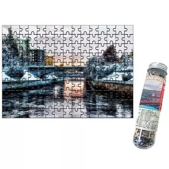 Damoa Test Tube Jigsaw Puzzle Oulu City Canal, Korean popular puzzles