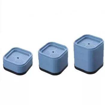 Dampers Stand Feet Legs Mat Leg Base Rubber Mat Refrigerator Base Washing Machine Pad Feet Pad 3.5cm