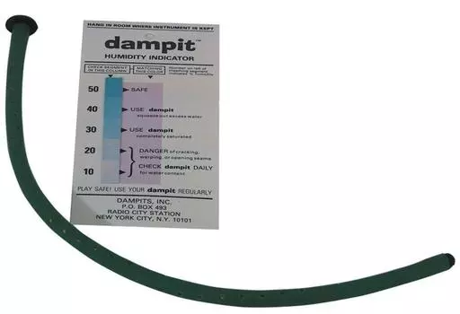 Dampit Instrument увлажняющий материал для виолончели зелёный