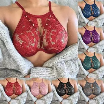 Дамское эротическое белье, сексуальные ресницы, кружево, кружево, без стальных колец, без бюстгальтера с подкладкой M