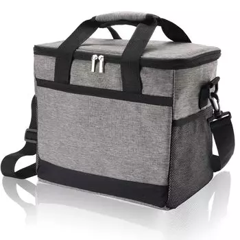 DAMY Холодильник Маленький 30л Мягкий Термоизолированный Холодный Ручной и Плечевой Удобный для Ношения Коробка, Сумка, Холодильник, Складной, Для Барбекю, Пикника, Экскурсии, Фейерверков,
