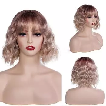 Дамы с короткой кудрявой челкой 12inch