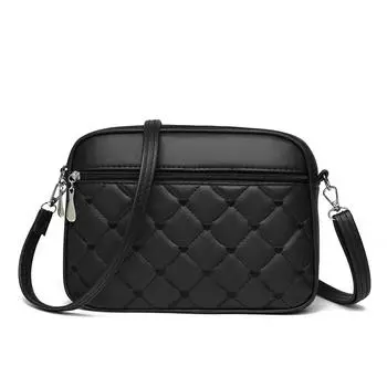 Дамы с высококачественными и изысканными сумками. Новые женские летние сумки. Универсальные сумки через плечо из иностранной торговли. Маленькие квадратные сумки. 26cm 8cm 18cm розовый