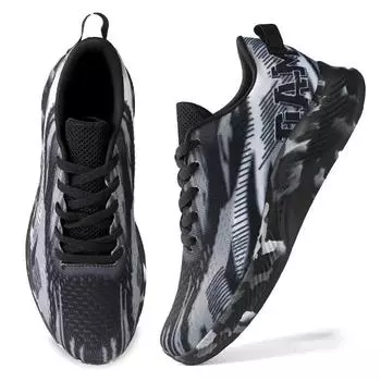 Damyuan Men Casual Sport Shoes Breathable Lightweight Sneakers Outdoor Mesh Running Shoes Athletic Jogging Tenis Walking Shoes orange черный белый