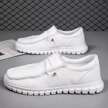 Damyuan Мужская обувь Повседневные кроссовки Спортивная обувь для спортзала Дышащие нескользящие кроссовки для бега Вулканизированные мокасины Мужская обувь 44 чёрный