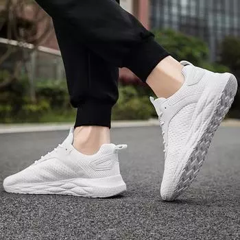 Damyuan Мужская обувь Slip on Мужские кроссовки на платформе Вулканизированные мокасины Повседневная спортивная обувь Спортивная тренировочная теннисная обувь Zapatillas Hombre 39 чёрный