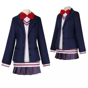 DAN DA DAN Momo Ayase Ken Takakura Aira Shiratori Косплей Униформа для взрослых Комплект костюма на Хэллоуин DAN DA DAN Косплей [COSSA] (Айра Ширатори, М)