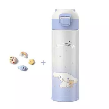 Danae Sanrio Characters Gradient One-Touch Warm/Cool Tumbler + Decoden Parts, популярный персонаж в Корее