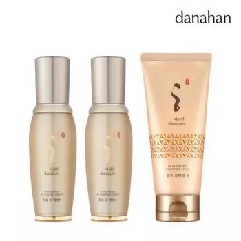 [Danahan] Эссенция Hongbo Jin 50 мл x 2 + очищающая пенка Hongbo 120 мл, 1 набор