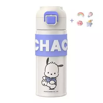 Даная Санрио подлинный персонаж однокнопочный стакан для воды термос кулер для воды 400 мл, Pochaco, 1 шт., популярный персонаж в Корее