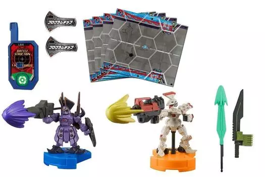 Danball Senki Battle Struction Battle Set LBX Dot Facer LBX Gaunta Izelfur &