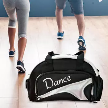 Dance Duffle Bag Handbag with Adjustable Shoulder Strap Storage Sports Gym Tote for Workout