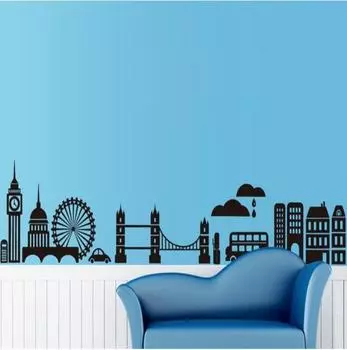 Dandelion Removable Pvc Butterfly Dream Of Flying Art Wall Sticker Living Room Background