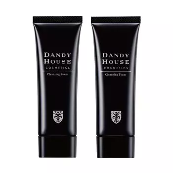 Dandy House Очищающая пенка для умывания лица 2 флакона 80 г 60 шт. для мужчин (Набор [1 (приблизительно. дней)])