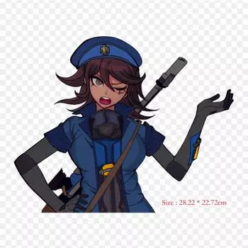 Danganronpa 2 Goodbye Despair Danganronpa V3 Killing Harmony наклейка с принтом на одежде DIY термонаклейки для футболок патч утюг на переносе патч