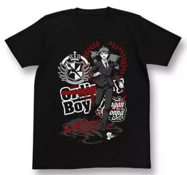 Danganronpa 3 End of Kibogamine Hajime Hinata, черный размер M [COSPA] - Футболка Gakuen