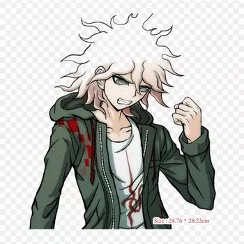 Danganronpa All Nagito Danganronpa 2 Goodbye Despair Nagito наклейка с принтом на одежде DIY термонаклейки для футболок патч утюг на переносе патч