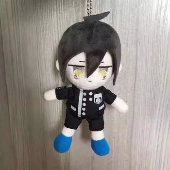 Danganronpa Anime V3 Dangan Ronpa Oma Kokichi Plush Toy Doll Key Chains Pendant Saihara Shuichi