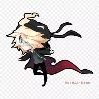 Danganronpa Chibi Komaeda Danganronpa 2 Goodbye Despair Chibi наклейка с принтом на одежде DIY термонаклейки для футболок патч утюг на переносе патч