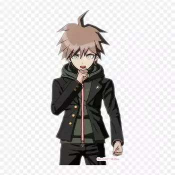 Danganronpa Makoto Makoto Naegi Komaru Naegi наклейка с принтом на одежде DIY термонаклейки для футболок патч утюг на переносе патч