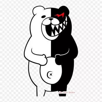 Danganronpa Monokuma Danganronpa Trigger Happy Havoc Danganron наклейка с принтом на одежде DIY термонаклейки для футболок патч утюг на переносе патч
