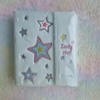 Dani Shop A5 Lucky Star Fur Poker Binder Collect Book Фотоальбом со вставками