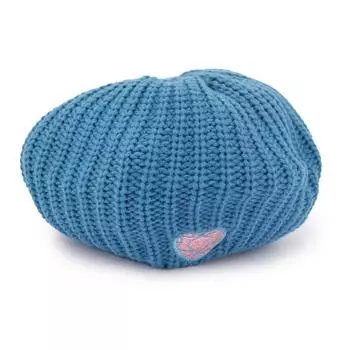 DANIEL HECHTER Детский вязаный берет в рубчик