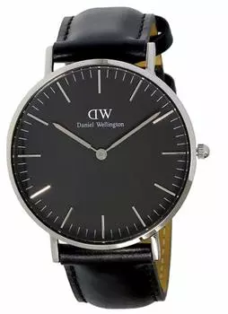 DANIEL WELLINGTON Классический черный DW00100145 [Черный мужской] [Товар]