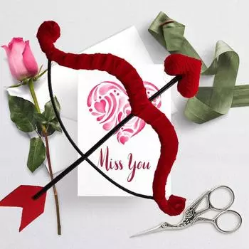 Danielle Valentine 1 шт. украшение для дома на День святого Валентина Купидон персонаж реквизит аксессуары для жены и любовника подарок красный