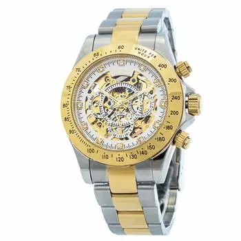 ДАНИЭЛЬ и ДУГЛАС (Дэниел и Дуглас) Мужские часы механические с автоподзаводом DD8802 (DD8802-GPWH3)