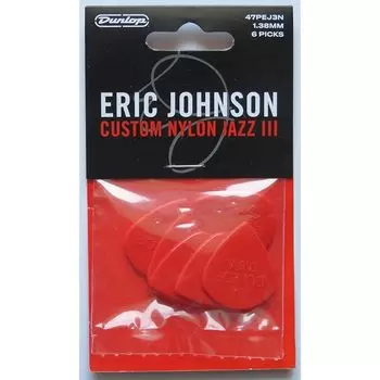 Данлоп (Данлоп) 47PEJ3N 1.38MM ERIC JOHNSON CUSTOM NYLON JAZZ III 6 штук [продукт]