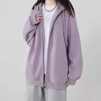 Danmo женские толстовки модные женские толстовки уличная одежда повседневная толстовка пальто женская длинный рукав с капюшоном пуловер XXL фиолетовый