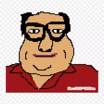 Дэнни Девито, термопереносная печать, виниловые нашивки, наклейки для одежды, аппликации «сделай сам», моющиеся нашивки