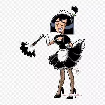 Danny Phantom Maid Dani Phantom Dark Danny Iron on Heat Transfer Printing, виниловые нашивки, наклейки для одежды, аппликации «сделай сам», моющиеся нашивки