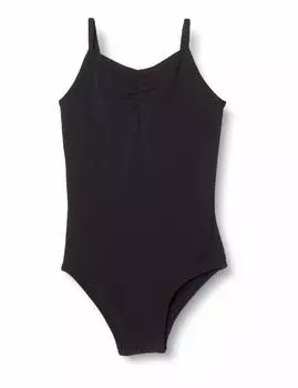 Danskin Майка Размер 120 Майка, Детский купальник, Для девочек, DAJ10102, Черный,