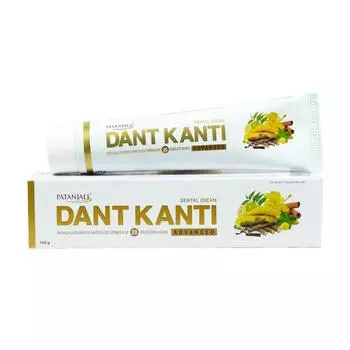 Дант Канти: зубная паста на основе 26 трав (100 г), Dant Kanti Advanced Toothpaste, Patanjali 7