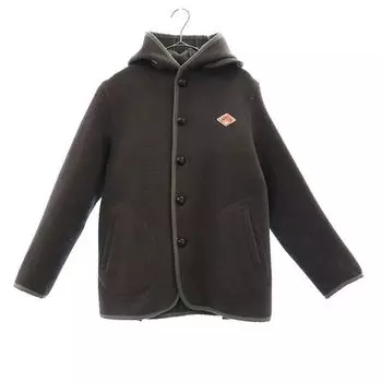 Danton Logo patch Wool jacket 34 gray Women Used