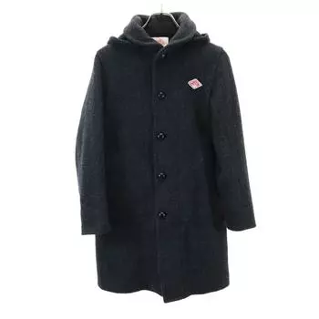 Danton made in Japan Wool Mossa Long coat 34 Charcoal gray Women Used