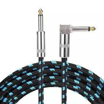 DanYun Guitar Shield 1m 3m 5m Гитарный кабель SL-типа экранированный кабель тканевая оплетка гитара бас клавиатура электронный барабан музыкальный инструмент кабель тяжелый