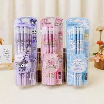 Daoni Shop Sanrio Pencil Новые школьные принадлежности, необходимые ученикам начальной школы, популярный персонаж в Корее