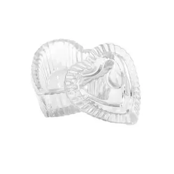 Дэппен-диш для нейл-арта с крышкой, контейнер для акриловой пудры, держатель, жидкость, сердце, квадратный, цветок, восьмиугольный, чаша из искусственного хрустального стекла