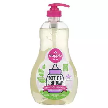 Dapple Baby, средство для мытья посуды и контейнеров, сладкая лаванда, 16,9 жидких унций (500 мл)