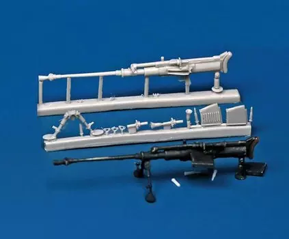 Darius Miniature Вторая мировая война немецкая винтовка Zoroturn 20 мм 2 шт. смоляной набор DA35005 1/35 S18/100 противотанковая