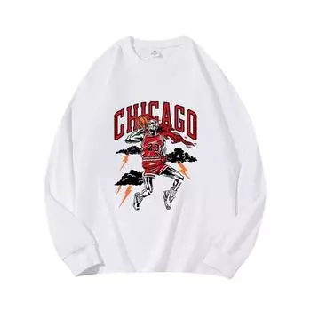 Dark Cloud Autumn Clothing Длинные рукава из чистого хлопка Новые мужские и женские топы, весенний внутренний слой, базовая рубашка, футболка с круглым вырезом и длинными рукавами M коричневый