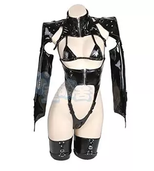 Dark Combat Different PU Punk для косплея [Одежда принцессы] Униформа, Железо, Кожа, Стиль, Атмосфера, Джентльмен, Фотография, Костюм, L+